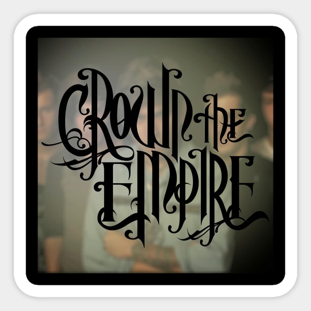 Crown The Empire Retro Sticker by jamseydoodles